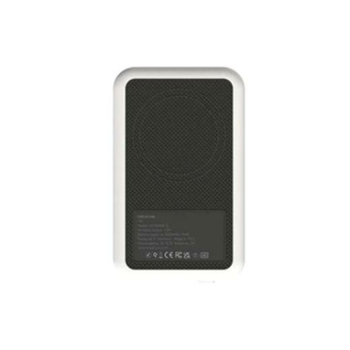Power Bank with Wireless Charger Kreafunk White 5000 mAh-0