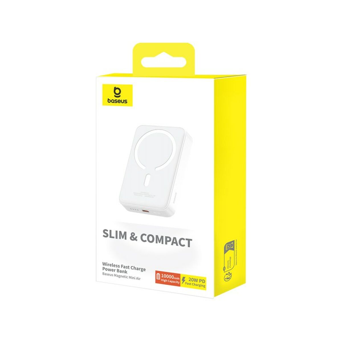 Powerbank Baseus P10059001223-00 White 10000 mAh-8