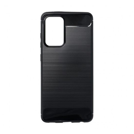 Калъф, съвместим с Samsung Galaxy A52 4G / A52 5G / A52s 5G TPU Ultra Protect Slim Anti-Shock, въглеродни влакна, черен (forcell54138)-0