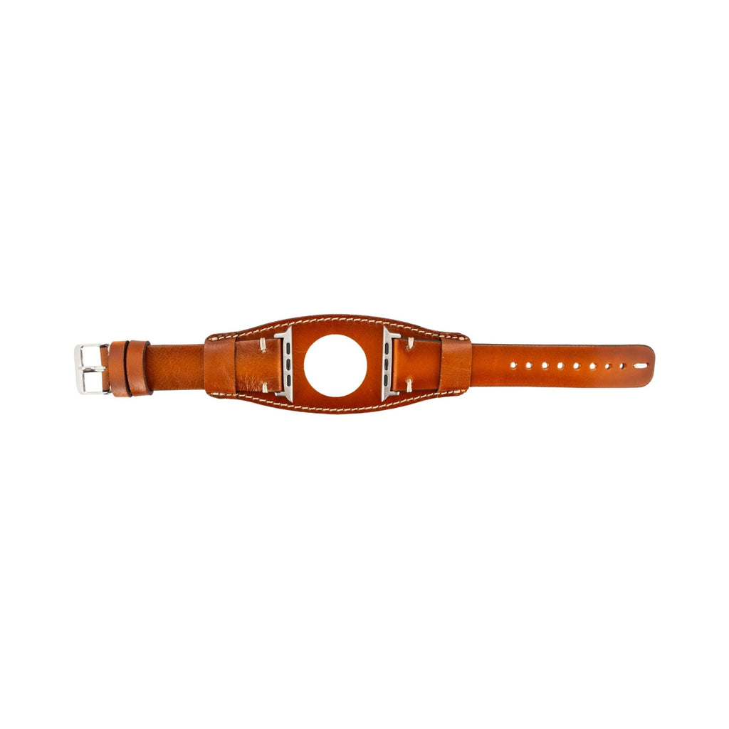Fort Cuff Leather Bands for Apple Watch 9, Ultra 2 & SE-3