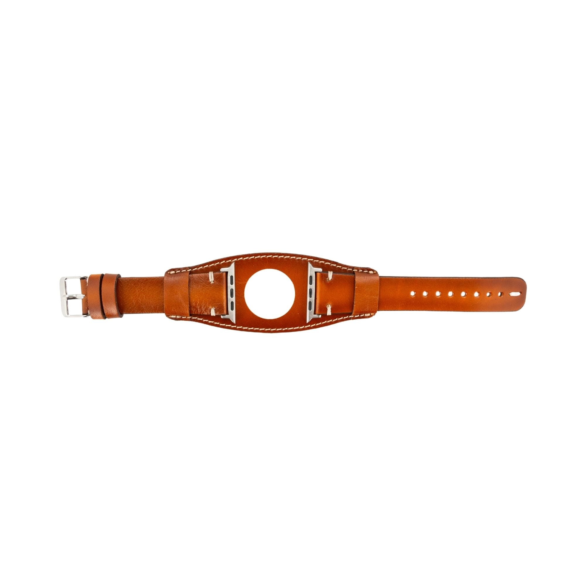 Fort Cuff Leather Bands for Apple Watch 9, Ultra 2 & SE-3
